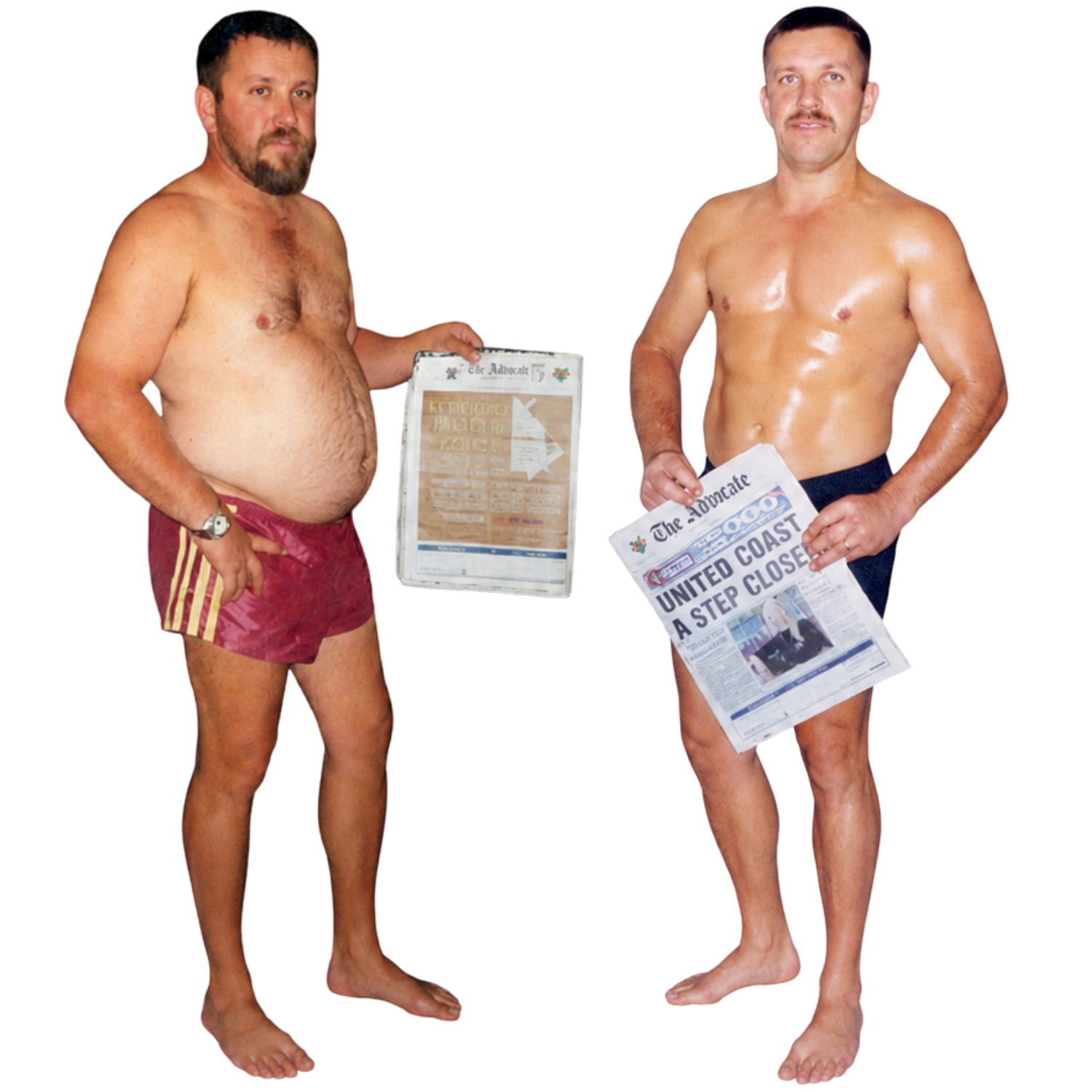 Petr Skvaril before and after transformation — Lose To Win Ultimate Transformation